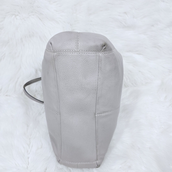 Coach Lexy Shoulder Beige Leather Purse - Picture 9 of 15